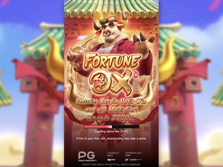 Fortune Ox Slot Screenshot 1