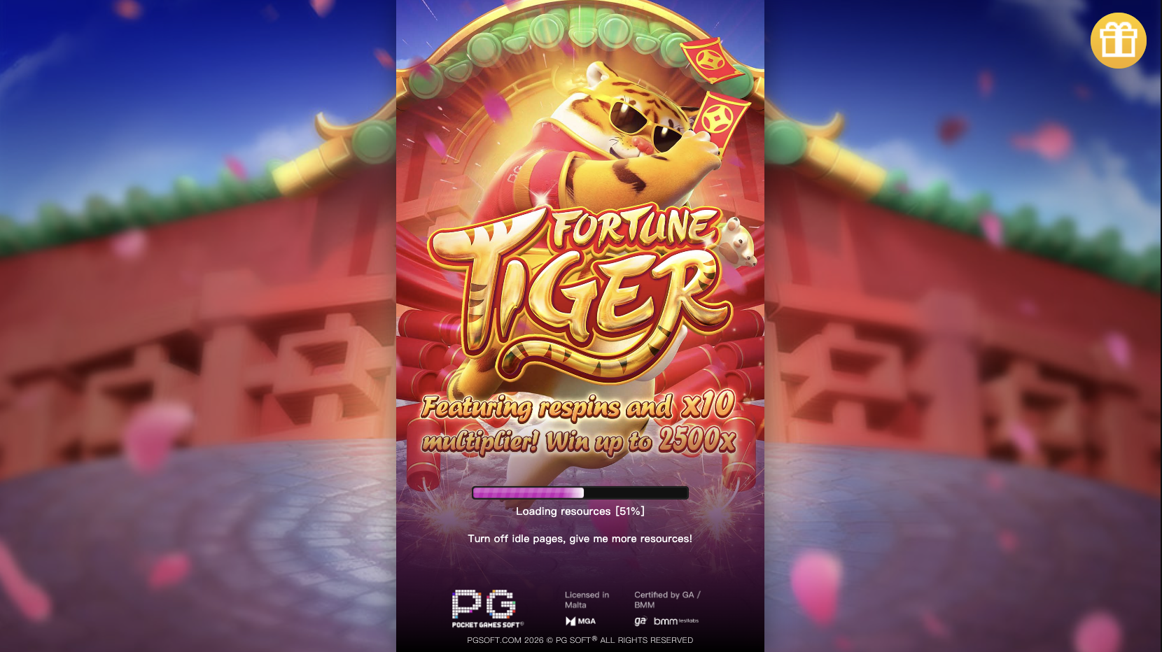 Fortune Tiger Slot Screenshot 1