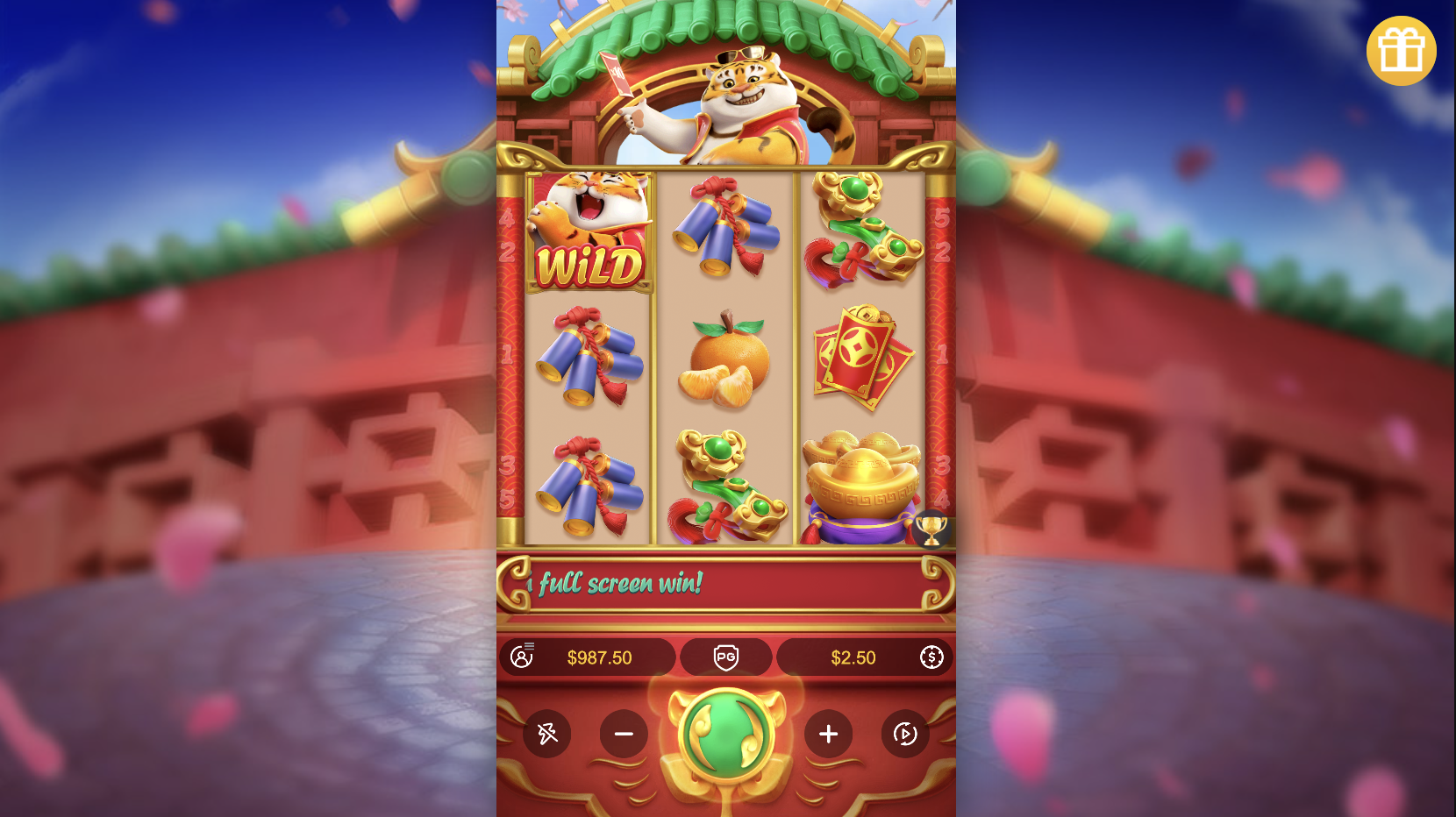 Fortune Tiger Slot Screenshot 2
