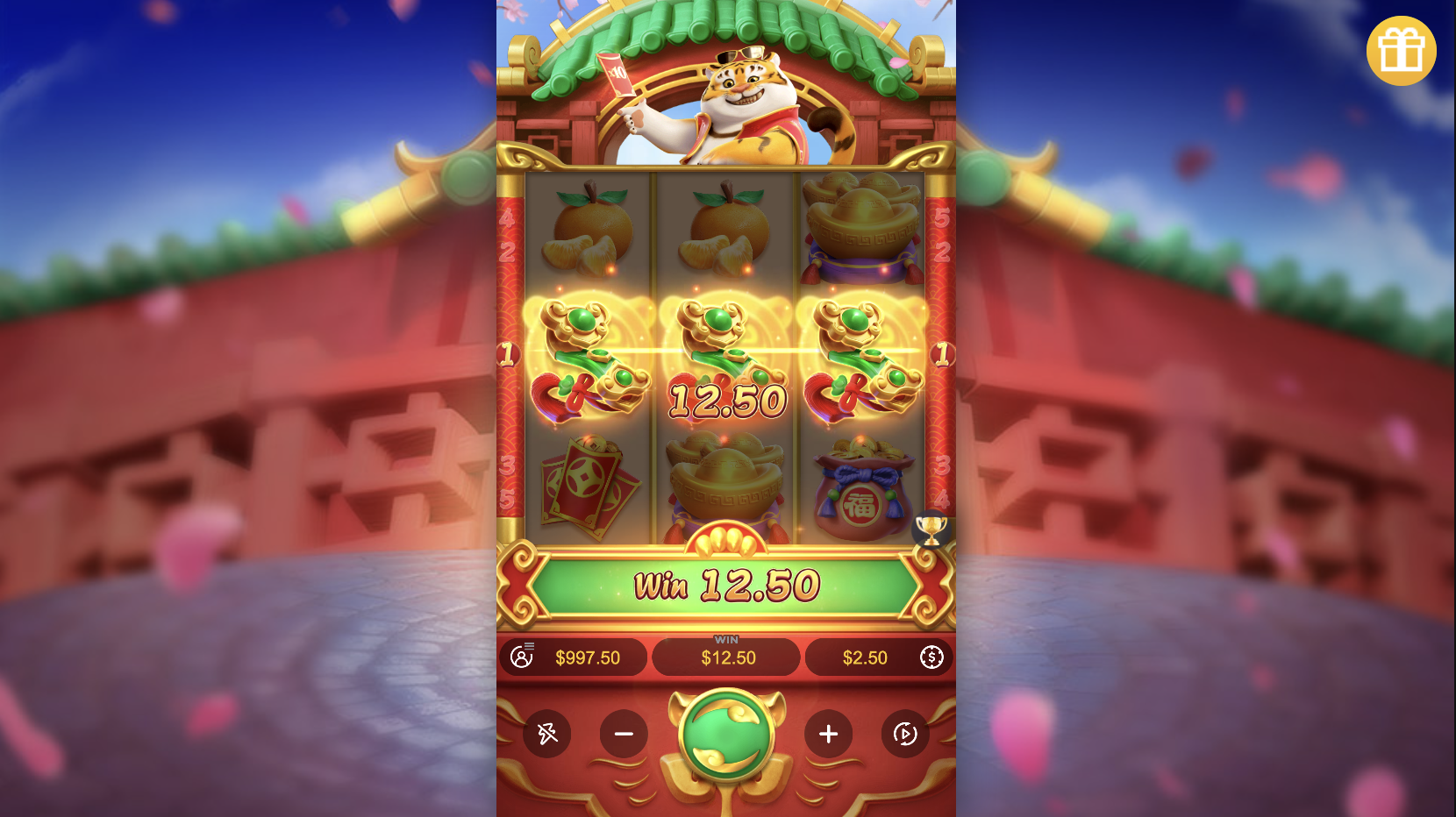 Fortune Tiger Slot Screenshot 3
