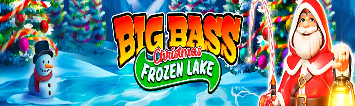 Big Bass Christmas Frozen Lake