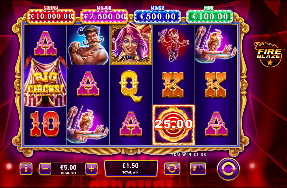 Mega Fire Big Circus