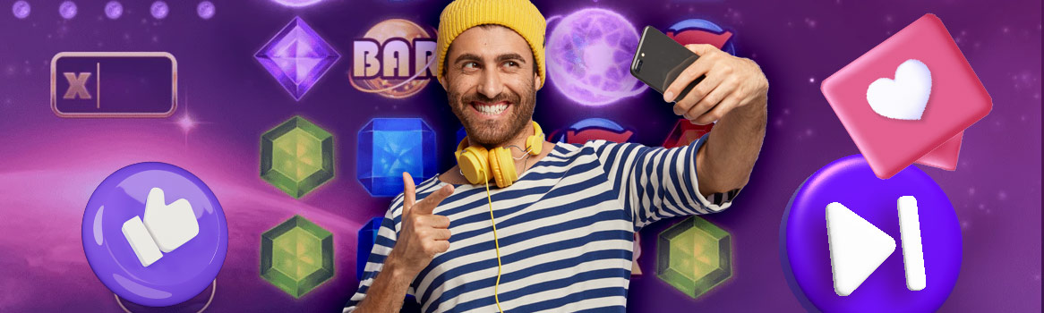 Influencer de casino banner