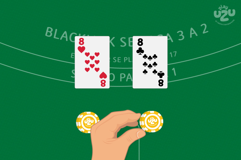 ¿Cuándo separar cartas en el blackjack?