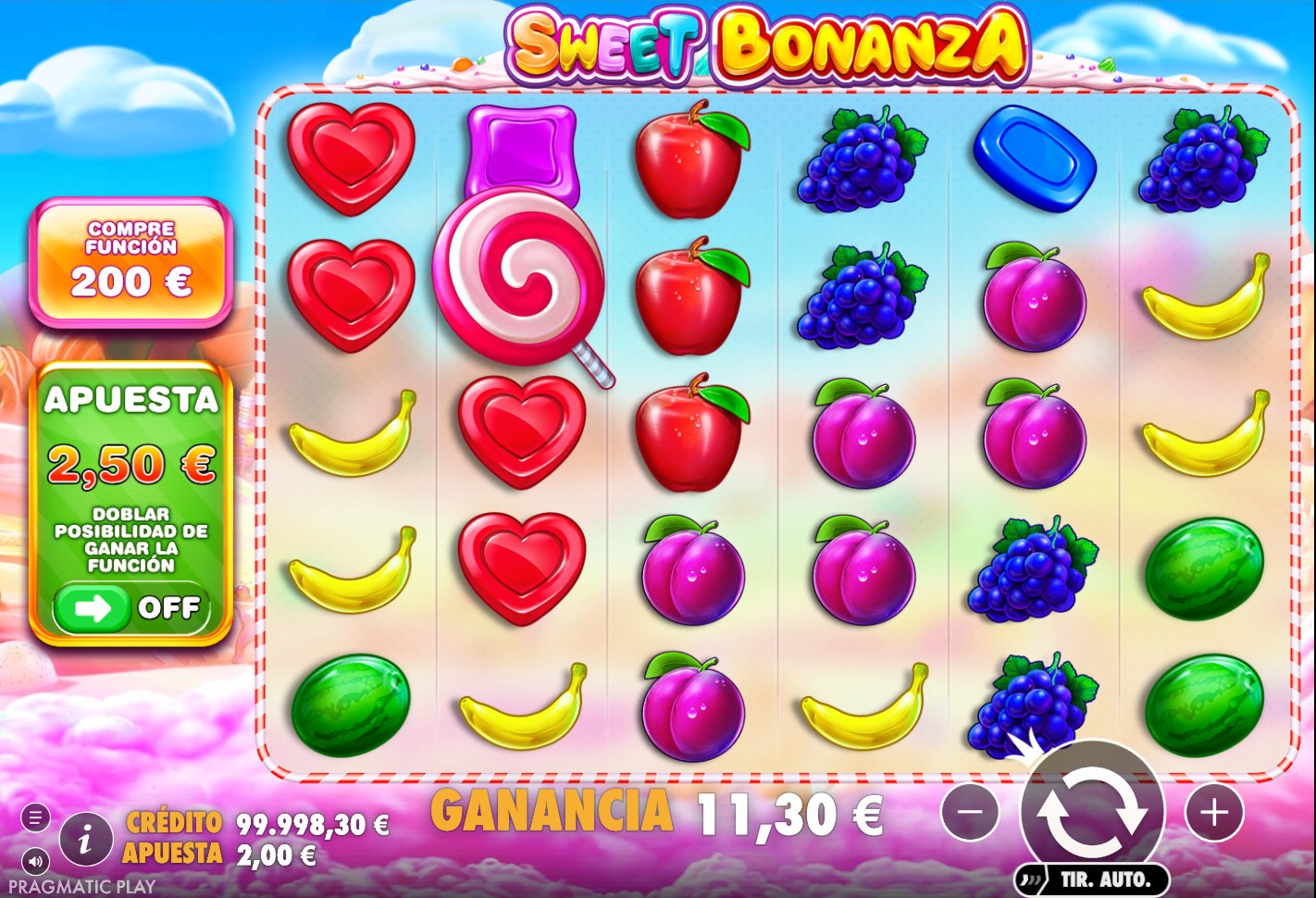  VIDEO SLOTS CON GRUPOS – SWEET BONANZA