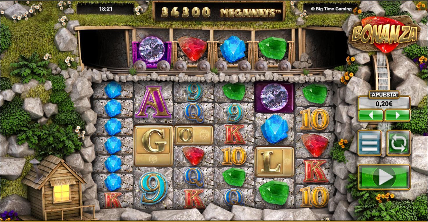 Ejemplo de video slots con Megaways