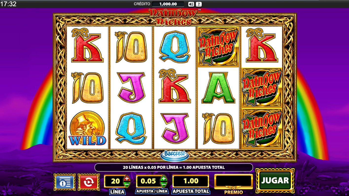 Raibow Riches Slot Screenshot 1