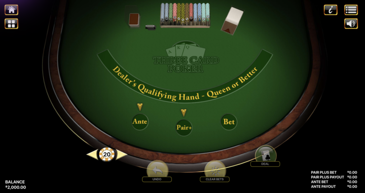 Three Card Poker Sreenshot 1