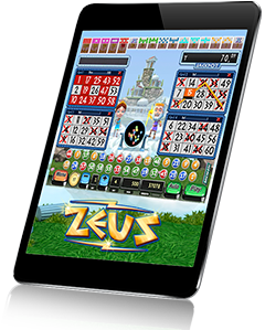 video bingo tablet