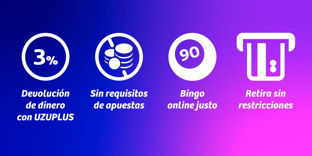 PlayUZU es el sitio para jugar al Bingo más justo