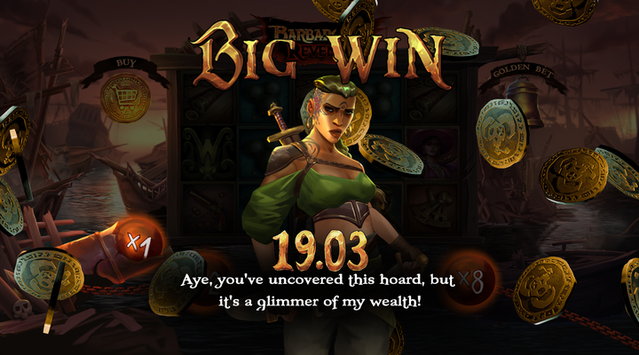 Gran ganancia en Barbarossa Revenge