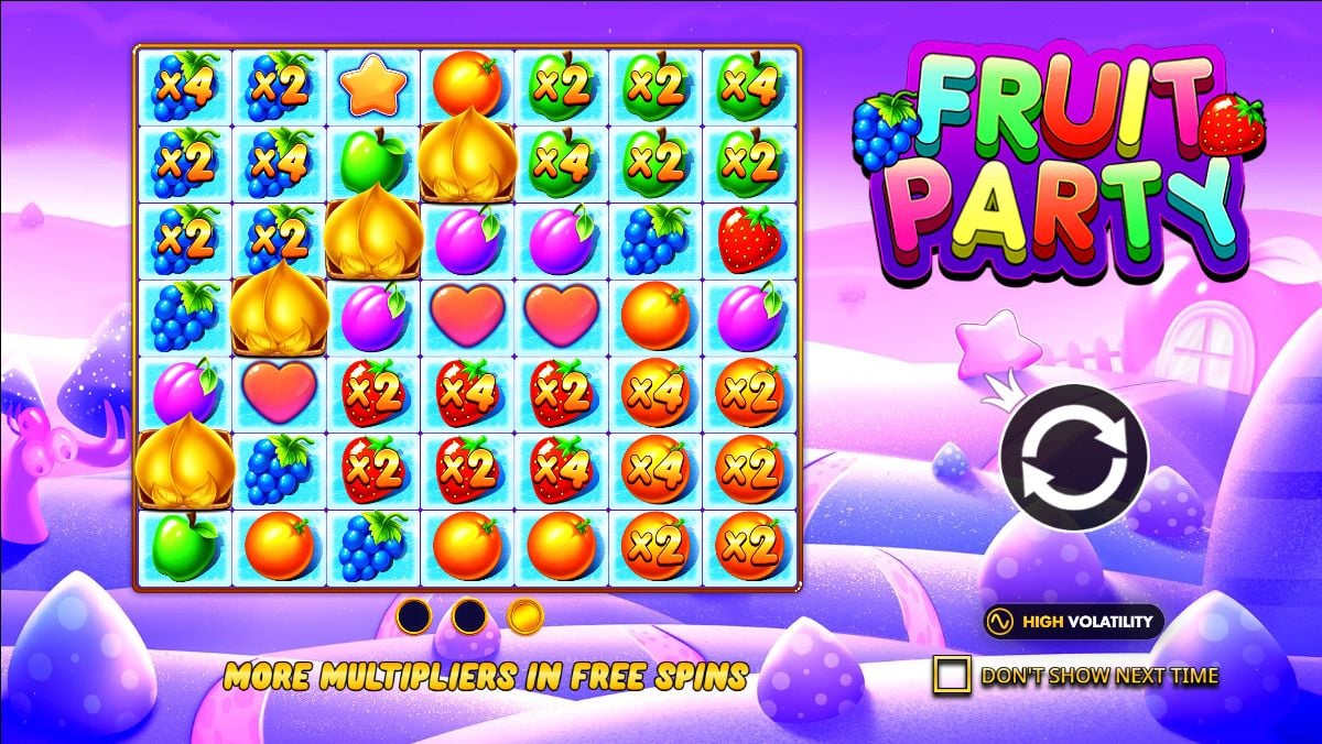 Tragamonedas Fruit Party de Pragmatic Play