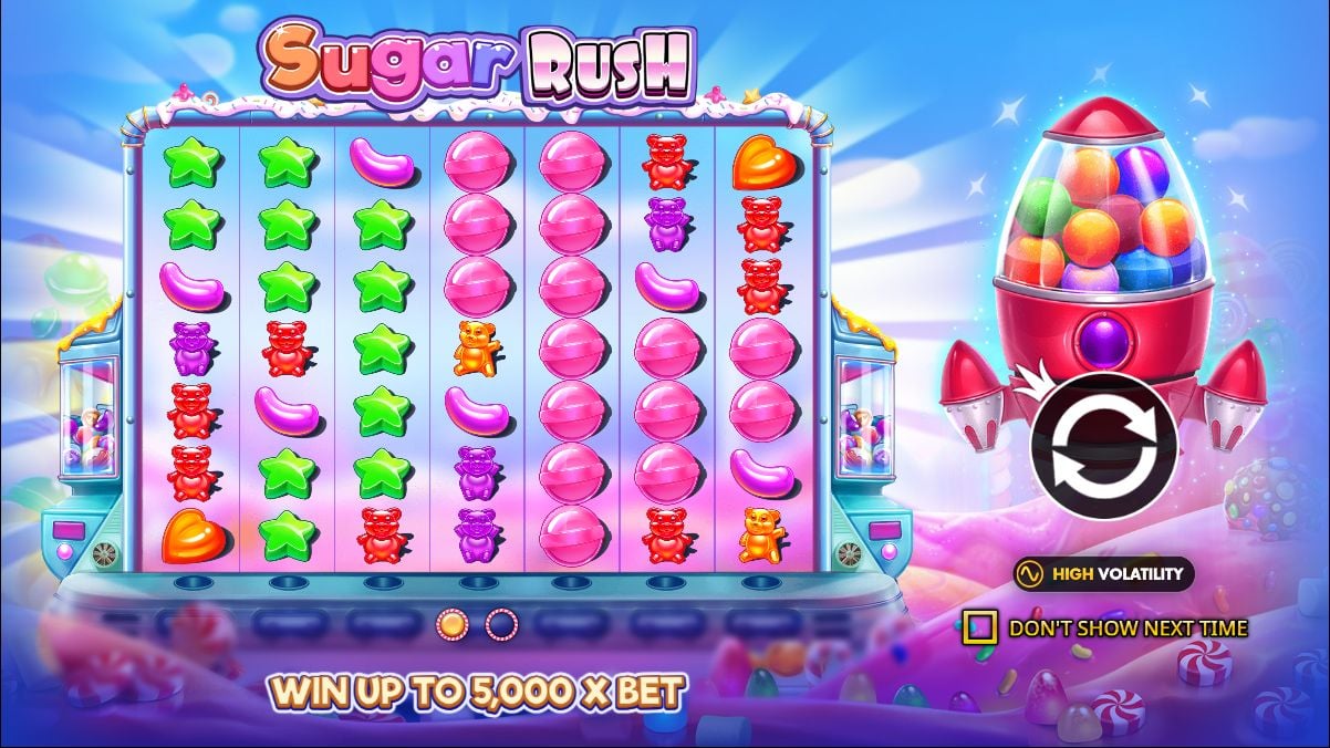 Tragamonedas Sugar Rush de Pragmatic Play
