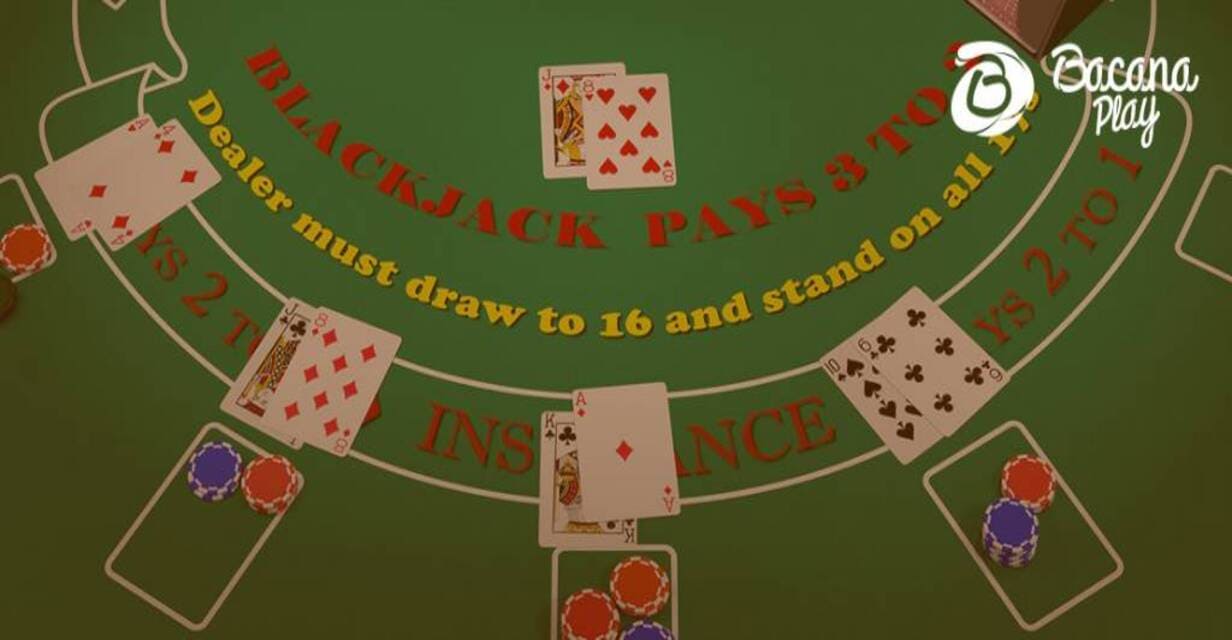 A BET PLACED IN A BLACKJACK TABLE