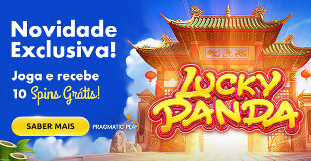 Exclusivo BacanaPlay: joga Lucky Panda e recebe 10 free spins na Gunpowder banner