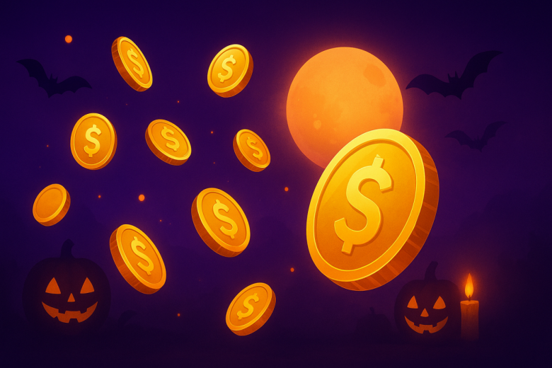 Queda de Prémios no Halloween? Só no BacanaPlay! 