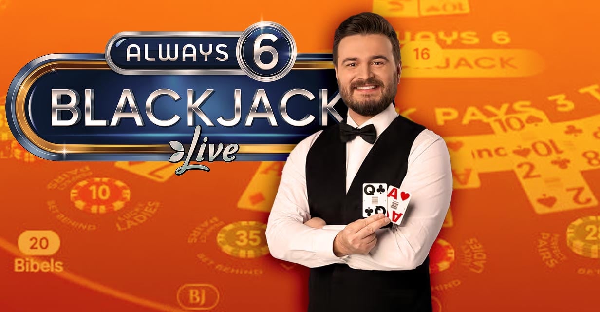 always 6 blackjack banner