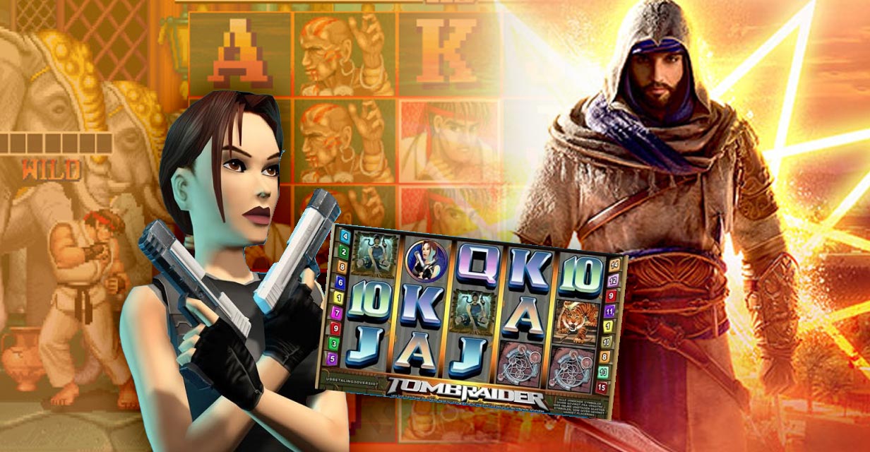Assassins Creed & Video Game Slots banner