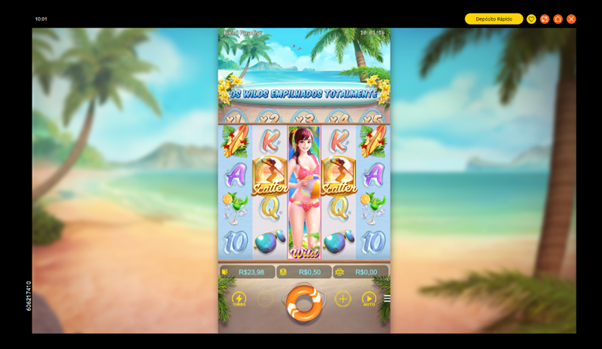 Jogo base do slot Bikini Paradise