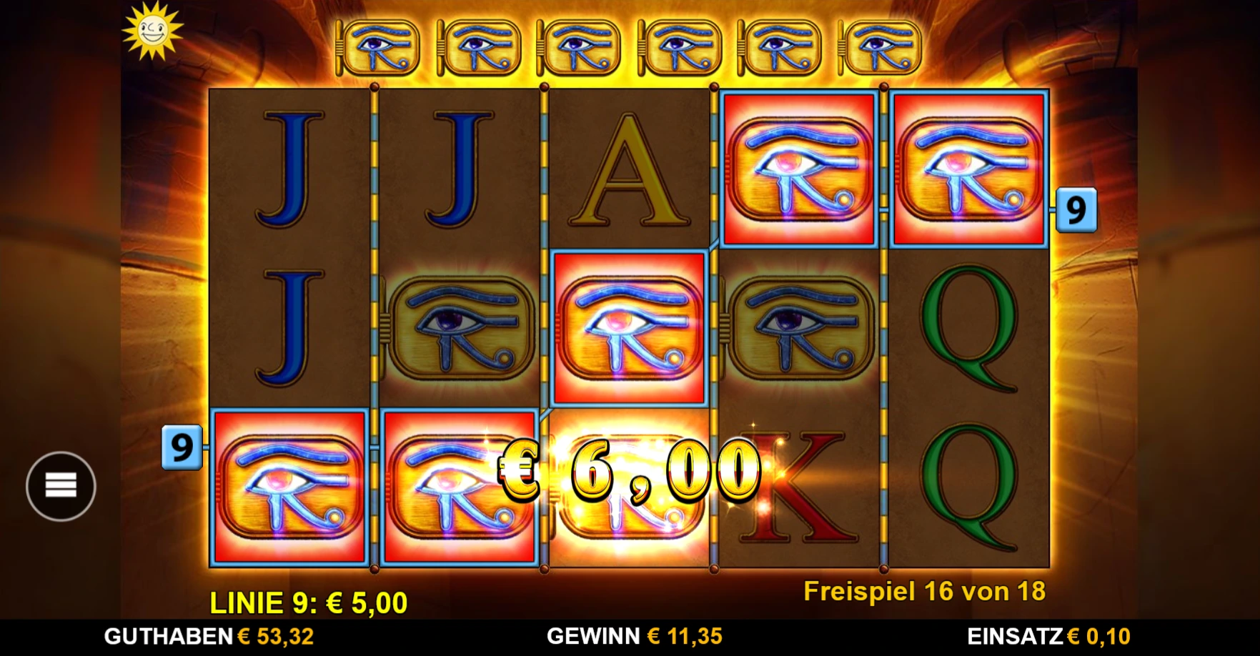 Eye of Horus Alternativen Screenshot 2