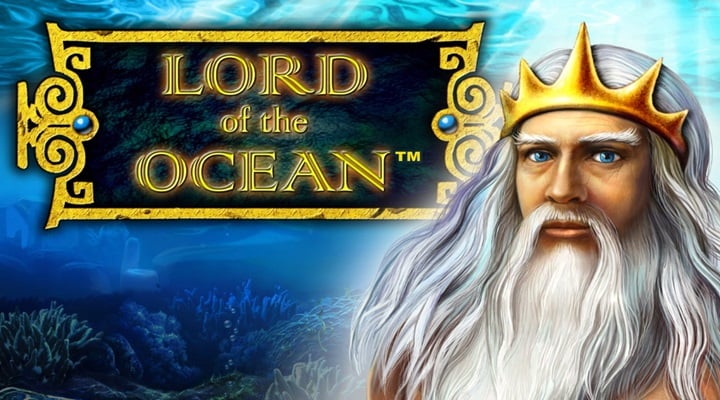 Title-Screen mit Poseidon und Schriftzug 