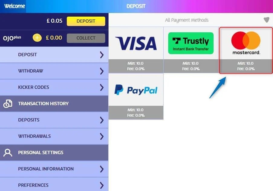 Mastercard Selection