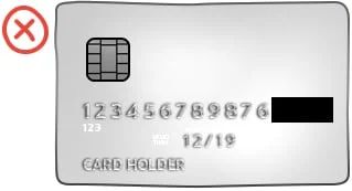 Invalid Card