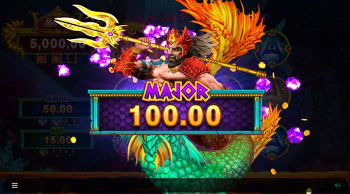 Ancient Fortunes Poseidon Megaways Jackpot Screenshot