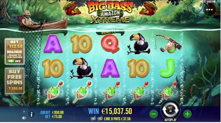 Big bass amazon xtreme slot