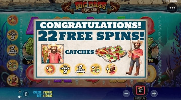 Big Bass Splash Features Screenshot