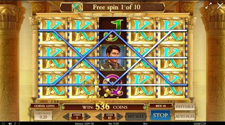 Book of Dead Features Screenshot