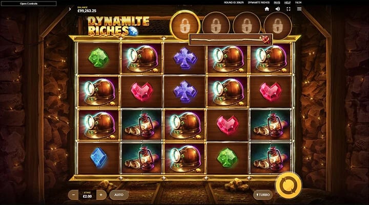 Dynamite Riches Slot Screenshot