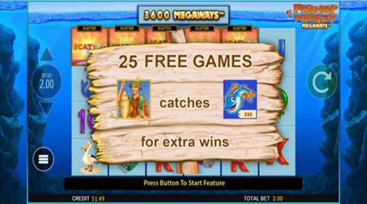 Fishin’ Frenzy Megaways Features Screenshot