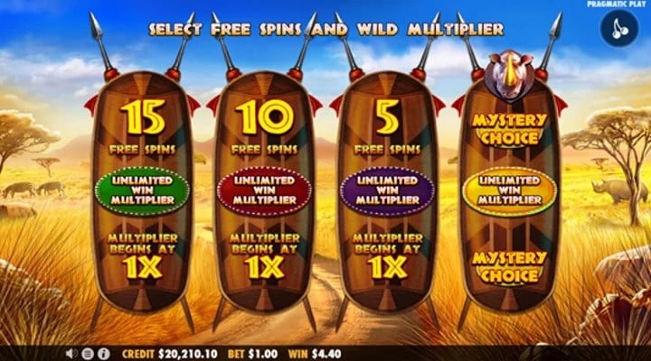 img_slot_review_2 Great Rhino Megaways Screenshot 2