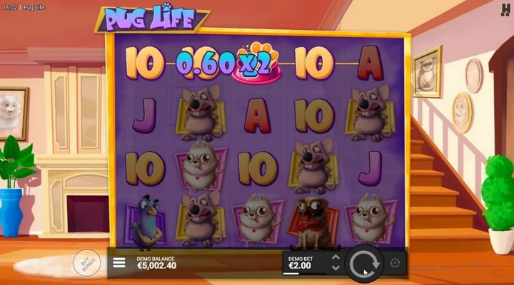 Pug Life Slot Screenshot 1