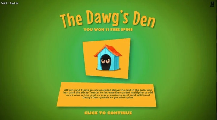 Pug Life Slot Screenshot 3