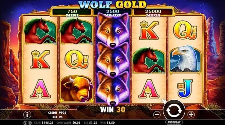 Wolf Gold Screenshot 1