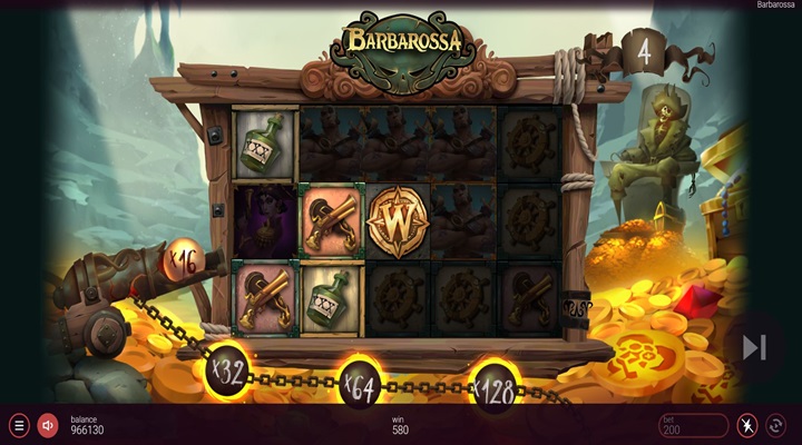 Barbarossa Doublemax Features Screenshot