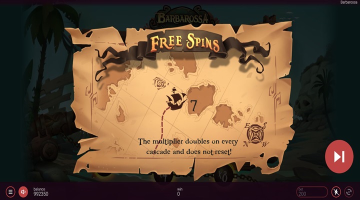 Barbarossa Doublemax Features Screenshot