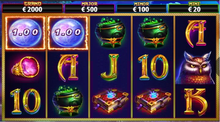 Blue Wizard Slot Screenshot