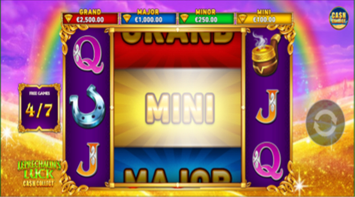 Cash Collect Leprechauns Luck slot screenshot