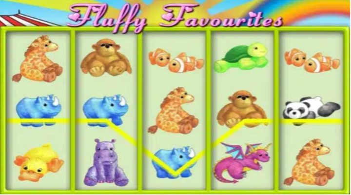 Fluffy Favourites Slot Screenshot