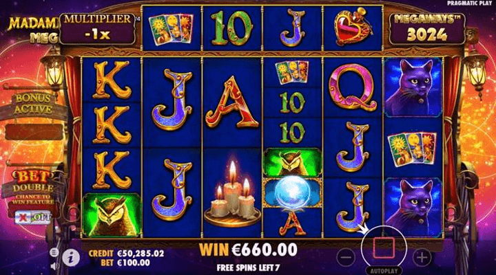 Madame Destiny Megaways Slot Screenshot