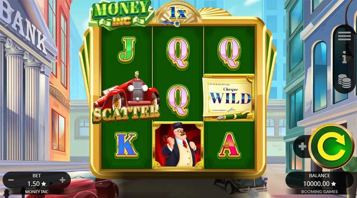 Money, Inc. Slot Screenshot