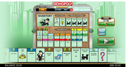 Monopoly Megaways Slot Screenshot