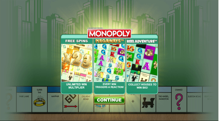 Monopoly Megaways Slot Screenshot