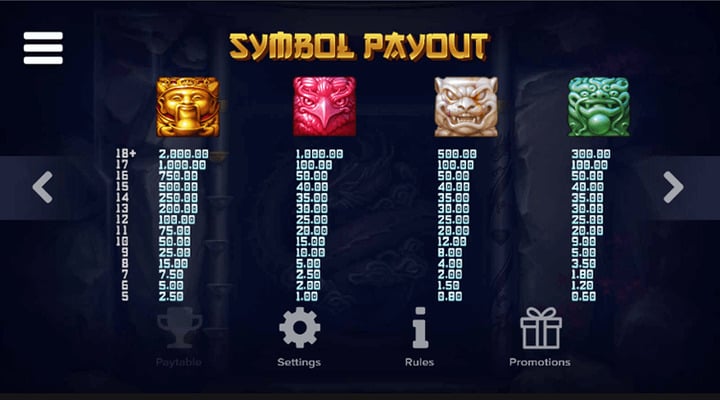 Mystic Orbs Slot Screenshot