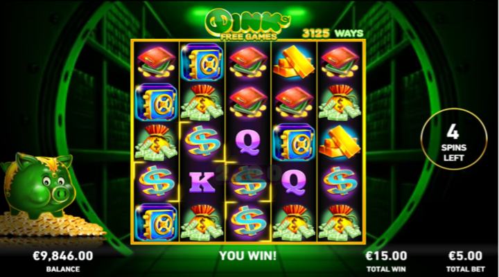 Oink oink oink slot screenshot
