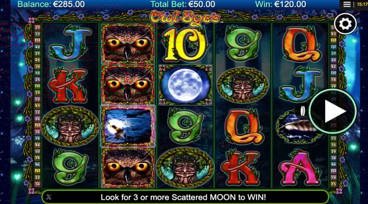 Owl Eyes Slot Screenshot