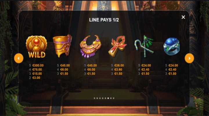 Pharaoh’s Reign Slot Screenshot